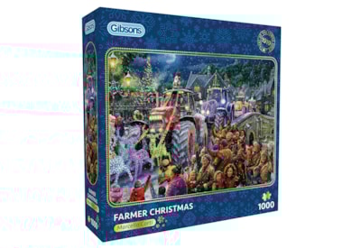 Gibsons Farmer Christmas (1000) Puzzle Gibsons Farmer Christmas (1000) Puzzle