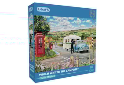 Gibsons Which Way To The Campsite Puzzle 1000pc Gibsons Which Way To The Campsite Puzzle 1000pc
