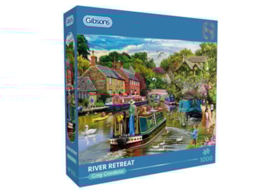 Gibsons River Retreat Puzzle 1000pc Gibsons River Retreat Puzzle 1000pc