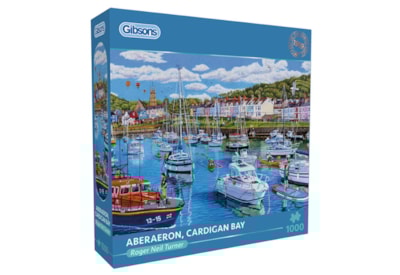 Gibsons Aberaeron Cardigan Bay Puzzle 1000pc