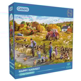Gibsons Happy Harvest (1000) Puzzle Gibsons Happy Harvest (1000) Puzzle