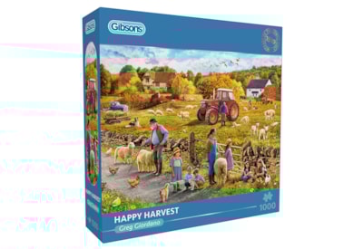 Gibsons Happy Harvest (1000) Puzzle Gibsons Happy Harvest (1000) Puzzle