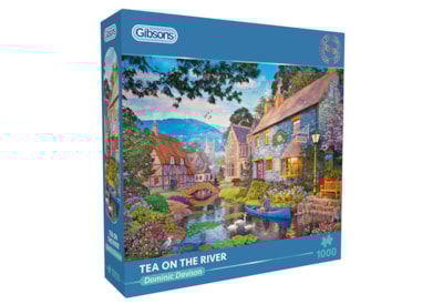 Gibsons Tea On The River (1000) Puzzle