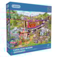 Gibsons Canal Boat Blooms (1000) Puzzle