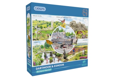Gibsons Dartmoor & Exmoor (1000) Puzzle Gibsons Dartmoor & Exmoor (1000) Puzzle