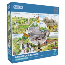 Gibsons Dartmoor & Exmoor (1000) Puzzle