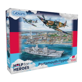 Gibsons Portsmouth Flypast 1000pc (G7137)