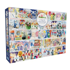 Gibsons A Year in Great Britain 1000pc (G7140)
