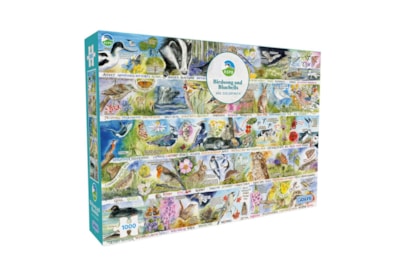 Gibsons Rspb Birdsong & Bluebells Puzzle 1000pc