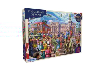 Gibsons Final Days Of War Puzzle 1000pc Gibsons Final Days Of War Puzzle 1000pc