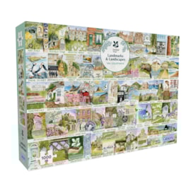 Gibsons National Trust: Landmarks & Landscapes (1000) Puzzle Gibsons National Trust: Landmarks & Landscapes (1000) Puzzle