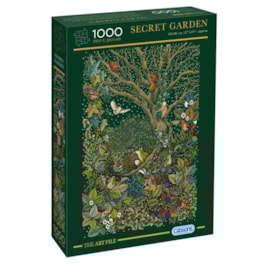 Gibsons The Art File Secret Garden Puzzle 1000pc Gibsons The Art File Secret Garden Puzzle 1000pc
