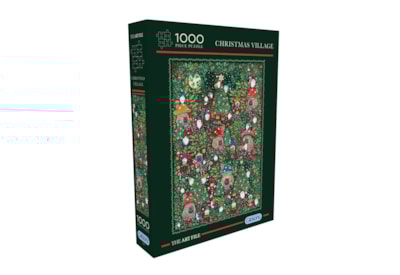 Gibsons The Art File: Christmas Village (1000) Puzzle Gibsons The Art File: Christmas Village (1000) Puzzle