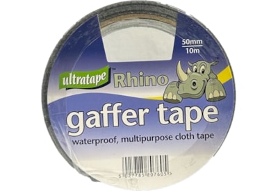 Ultratape Rhino Black Cloth Tape 50mm x 10m Ultratape Rhino Black Cloth Tape 50mm x 10m