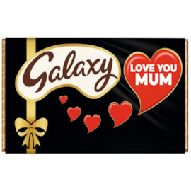 Galaxy Milk Choc Bar w Love You Mum Sleeve 100g (GAL03)