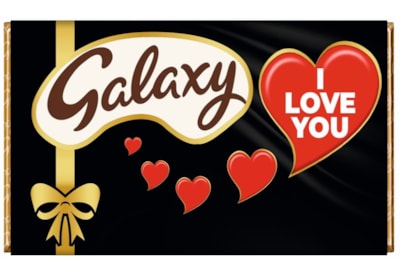 Galaxy Milk Choc Bar w I Love You Sleeve 100g (GAL05)