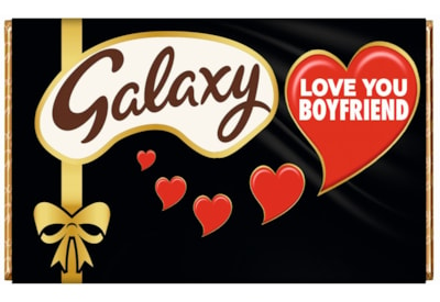 Galaxy Milk Choc Bar w Love You Boyfriend Sleeve 100g (GAL701)