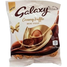 Galaxy Truffle Mini Eggs Bag 80gm Galaxy Truffle Mini Eggs Bag 80gm