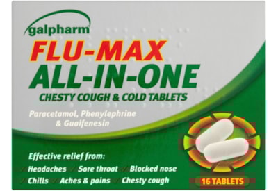 Galpharm Flu Max All In 1 Tab. 16s Galpharm Flu Max All In 1 Tab. 16s