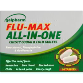 Galpharm Flu Max All In 1 Tab. 16s Galpharm Flu Max All In 1 Tab. 16s