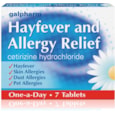 Galpharm Hayfever & Allergy Cetirizine (blue) 7s Galpharm Hayfever & Allergy Cetirizine (blue) 7s