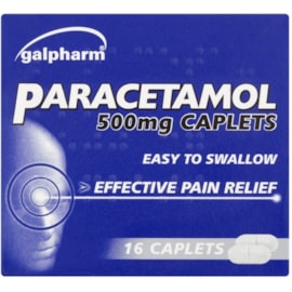 Galpharm Paracetamol Caplets 16s (GPC)