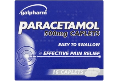 Galpharm Paracetamol Caplets 16s Galpharm Paracetamol Caplets 16s