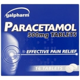 Galpharm Paracetamol Tablets 16s Galpharm Paracetamol Tablets 16s