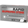 Galpharm Ibuprofen Rapid Tablets 16's Galpharm Ibuprofen Rapid Tablets 16's