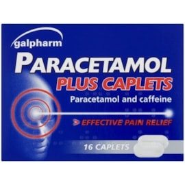 Galpharm Paracetamol Plus Caplets 16s (GPP)