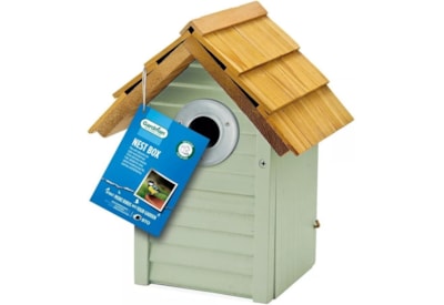 Gardman Beach Hut Nest Box Sage (A01685)