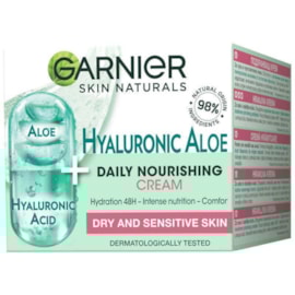 Garnier Skin Naturals Hyaluronic Aloe Moisturiser 50ml Garnier Skin Naturals Hyaluronic Aloe Moisturiser 50ml