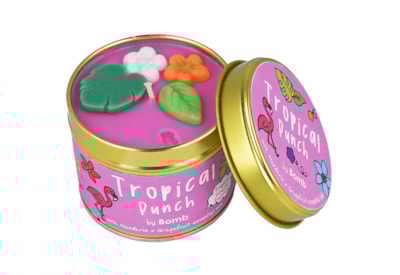 Get Fresh Cosmetics Tropical Punch Tin Candle