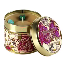 Get Fresh Cosmetics Vintage Velvet Tin Candle