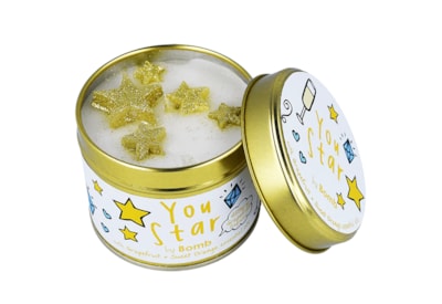 Get Fresh Cosmetics You Star Tin Candle