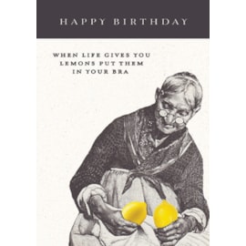 Ling When Life Gives You Lemons Birthday Card Ling When Life Gives You Lemons Birthday Card