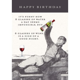 Ling A Good Night Birthday Card Ling A Good Night Birthday Card