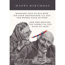 Ling Stiff At Last Birthday Card Ling Stiff At Last Birthday Card