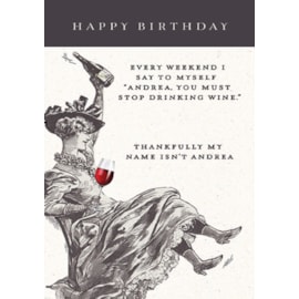 Ling Here'S To The Weekend Birthday Card Ling Here'S To The Weekend Birthday Card