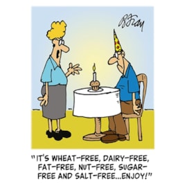 Ling Cake Free Birthday Card