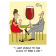 Ling Glass Of Wine Birthday Card Ling Glass Of Wine Birthday Card