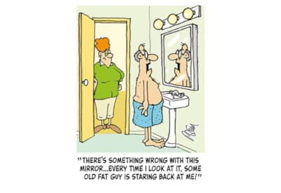 Ling Mirror Birthday Card Ling Mirror Birthday Card