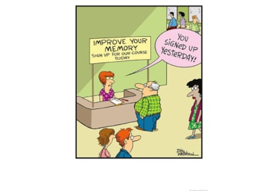 Ling Forgetful Birthday Card Ling Forgetful Birthday Card