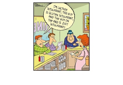 Ling Intolerance Birthday Card Ling Intolerance Birthday Card