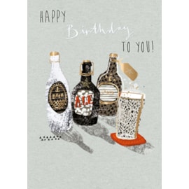 Beers Birthday Card (GH1199)