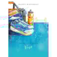 Mans World Personal Best Birthday Card Mans World Personal Best Birthday Card