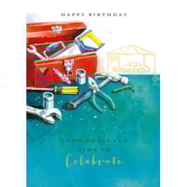 Mans World Time To Celebrate Birthday Card Mans World Time To Celebrate Birthday Card