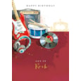 Mans World Let It Rock Birthday Card (GH1266)