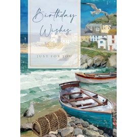 Ling By The Sea Birthday Card Ling By The Sea Birthday Card