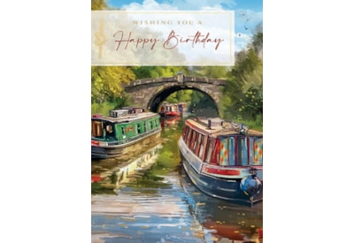 Ling A Day On The River Birthday Card Ling A Day On The River Birthday Card